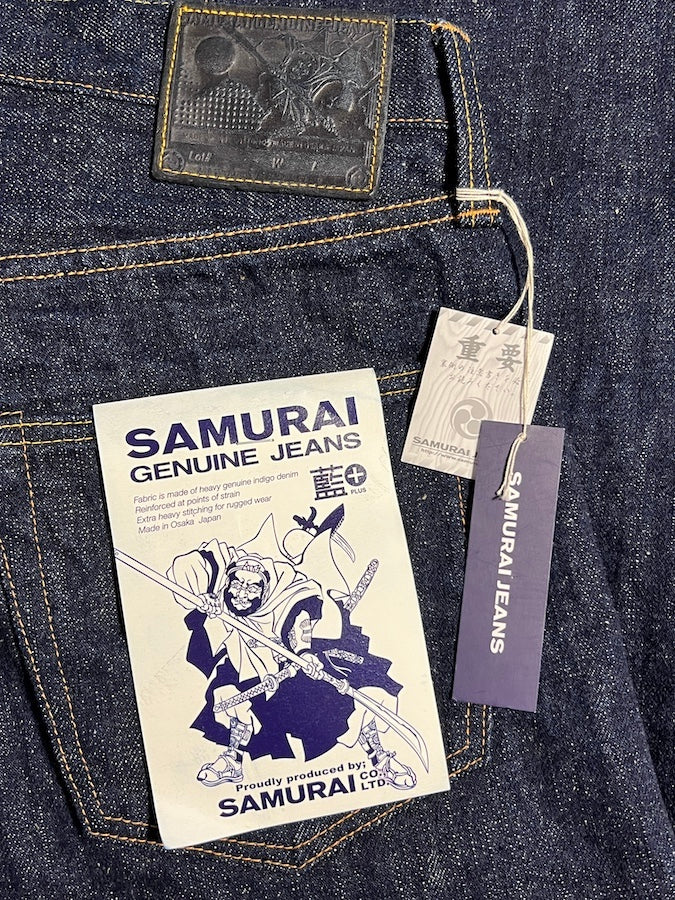S211AX - AI PLUS - LIMITED OVERSEAS “AI-BENKEI” MODEL - 18oz Selvedge Denim - Natural Indigo & Indigo Mix - Tight Tapered