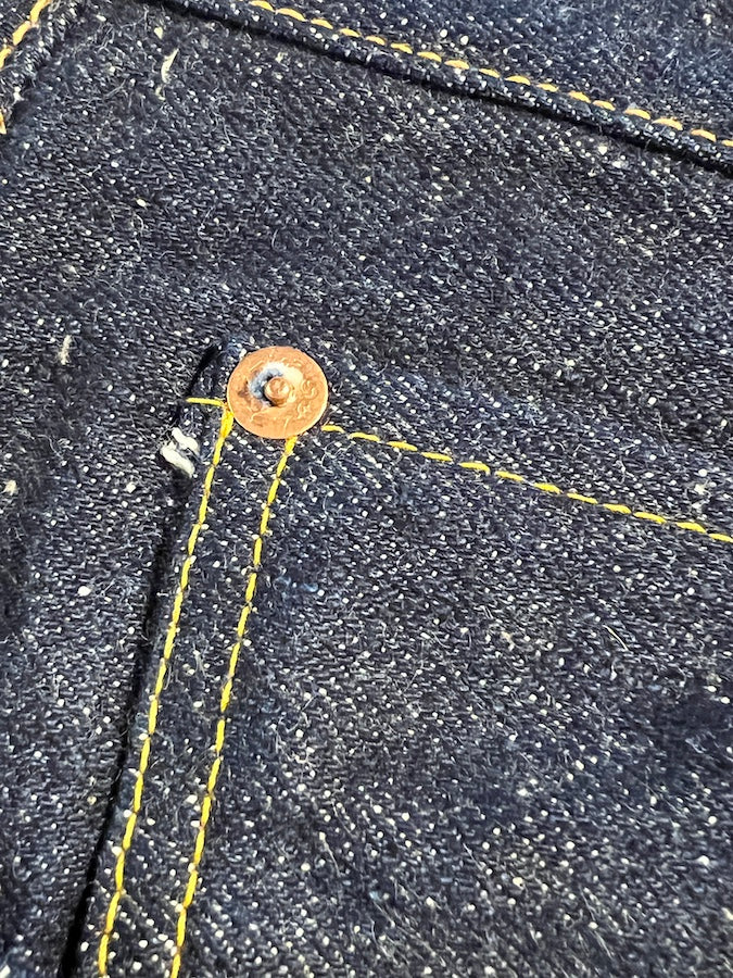 S211AX - AI PLUS - LIMITED OVERSEAS “AI-BENKEI” MODEL - 18oz Selvedge Denim - Natural Indigo & Indigo Mix - Tight Tapered