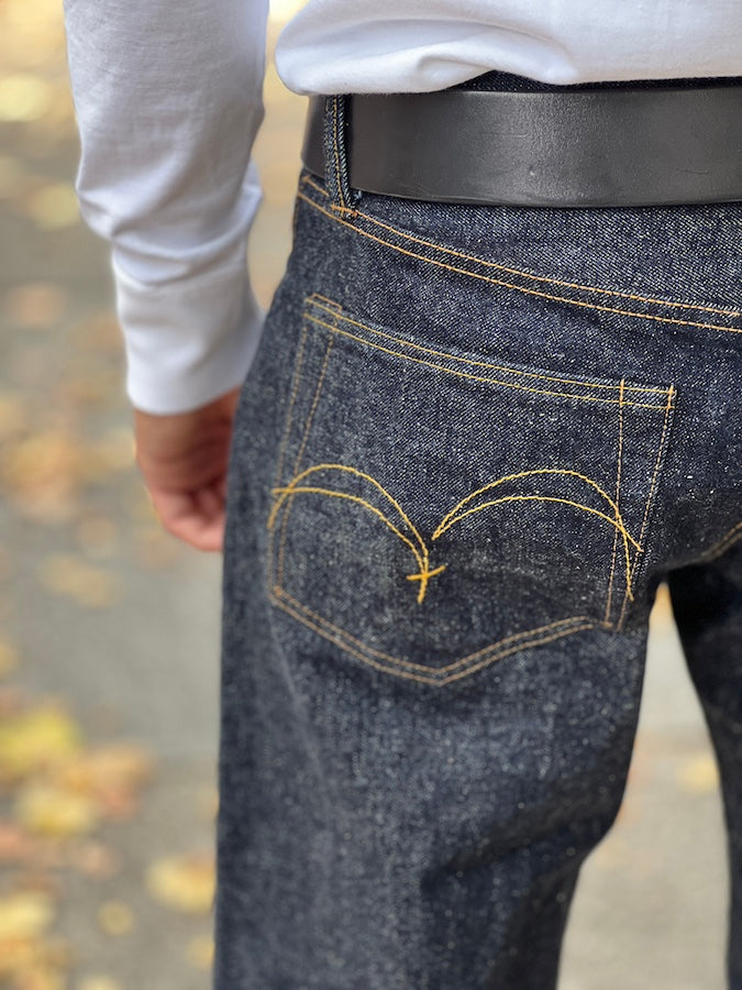 S310SP DENIM SHORTS - 15oz Otokogi Selvedge Denim - Wide Cut