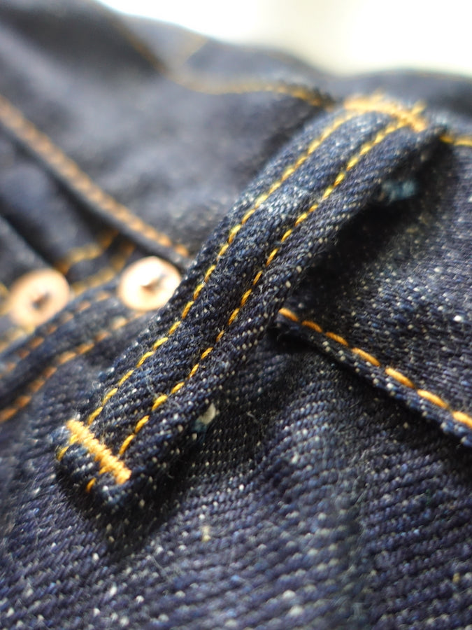 S5000VX - *NEW MODEL* - 17oz BUSHIDO Selvedge Denim - Model "ZERO" - Indigo - Straight Fit