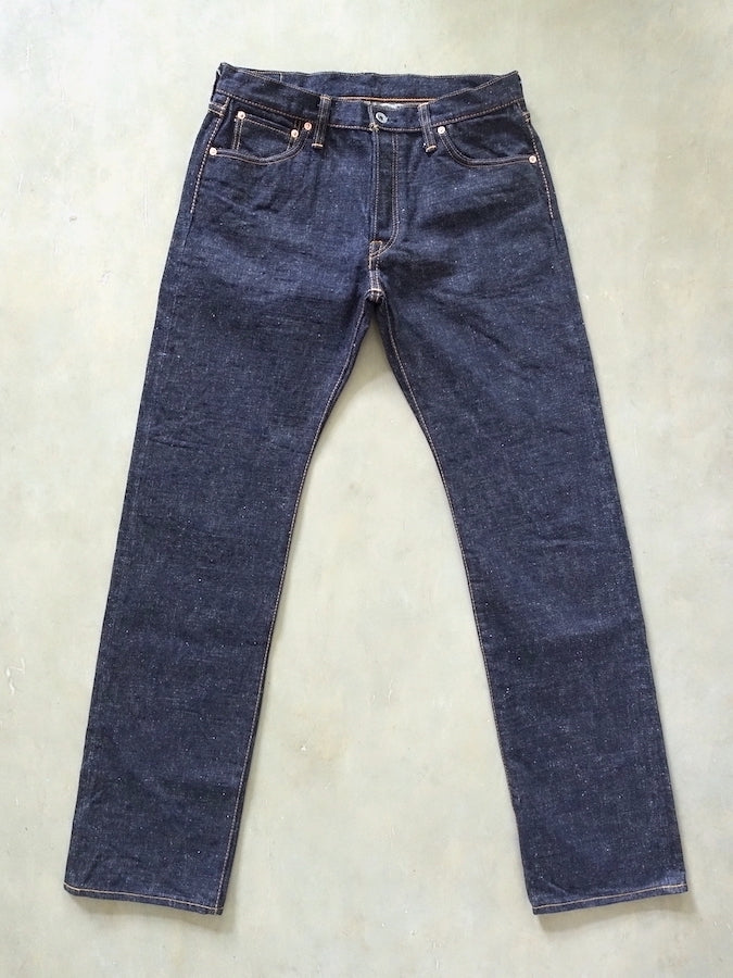 S5000VX - *NEW MODEL* - 17oz BUSHIDO Selvedge Denim - Model "ZERO" - Indigo - Straight Fit