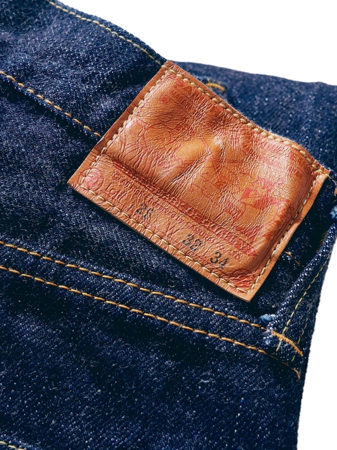 S520XX21oz " CHO-KIWAMI " Denim - Katanamimi Selvedge - Relax Tapered