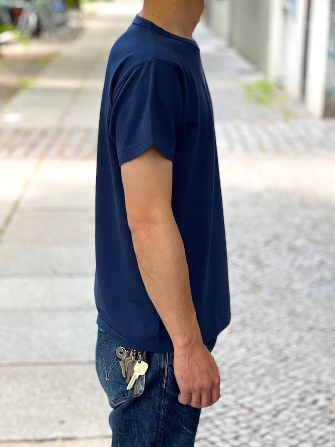 SJ2PST-CREW - Medium Weight 2-PACK TEE - Navy