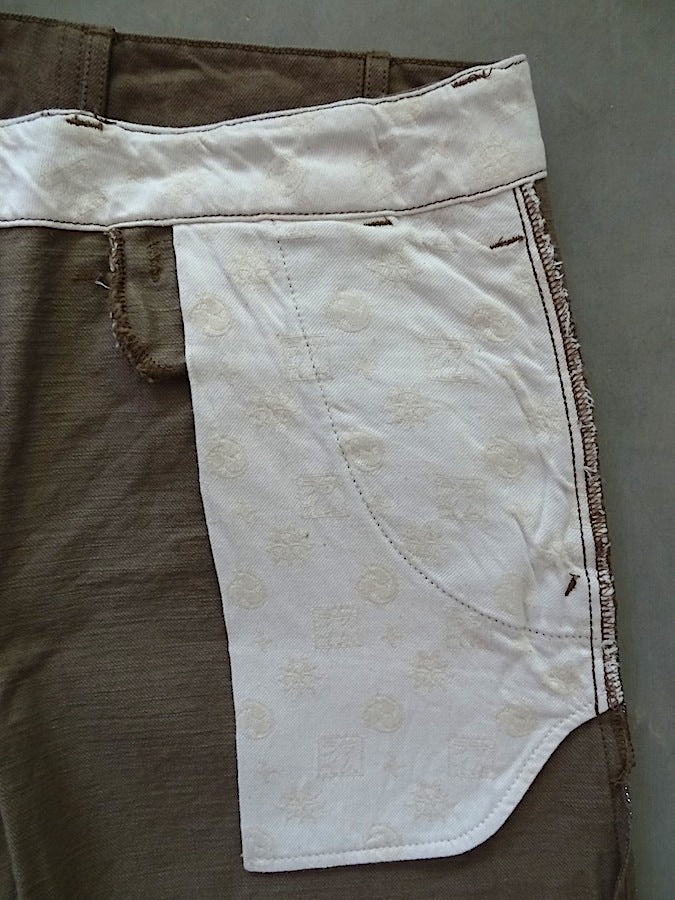 SJ42CP - 15oz Sulfur Dye Selvedge - HEAVY CHINO PANTS - Slim Straight