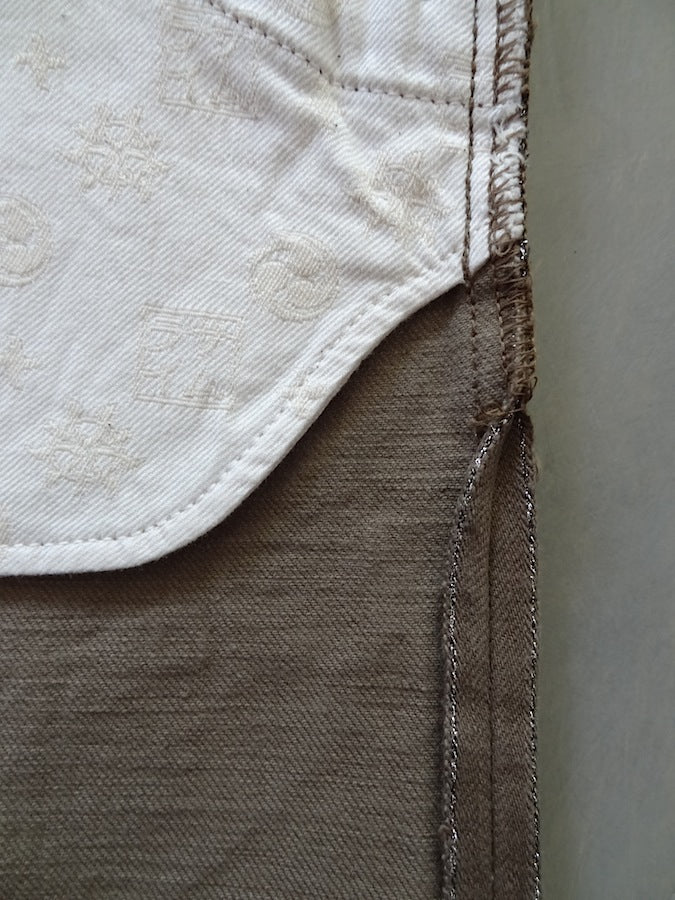 SJ42CP - 15oz Sulfur Dye Selvedge - HEAVY CHINO PANTS - Slim Straight