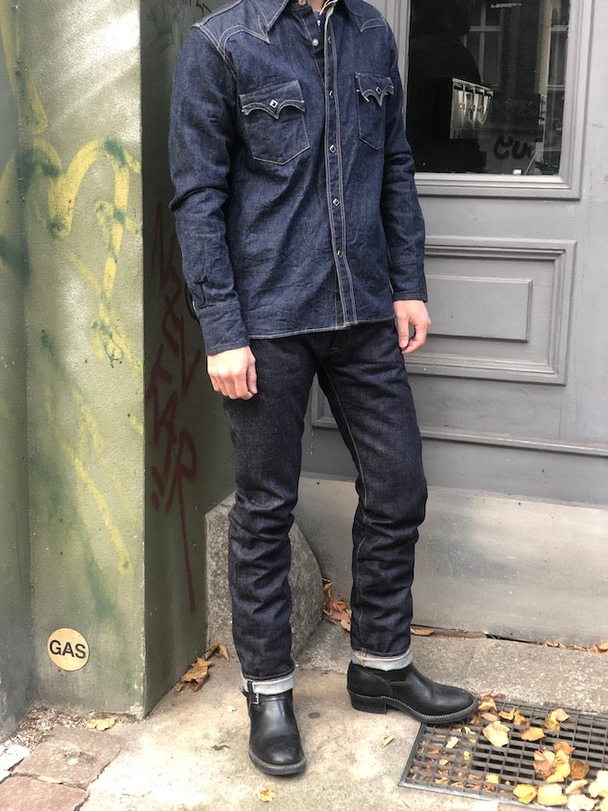 S003JP - 15oz Selvedge Denim - "YAMATO"  Model - Slim Straight