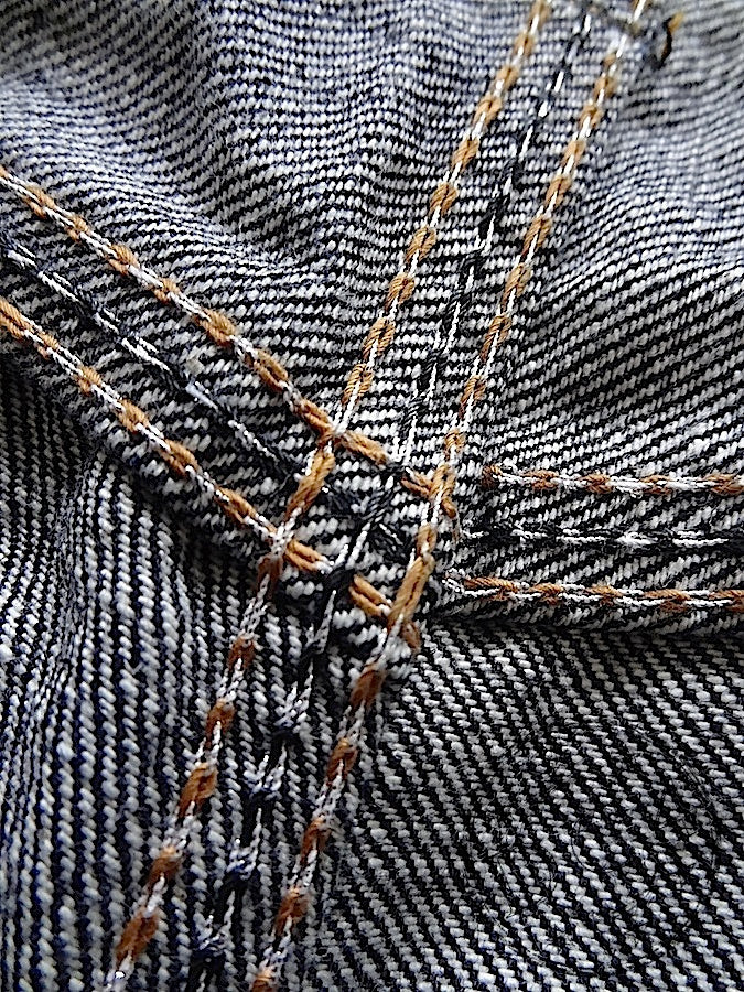 S004JP - 倭 YAMATO MODEL - 15oz "DAMASHII" Selvedge Denim - Indigo - Slim Tapered