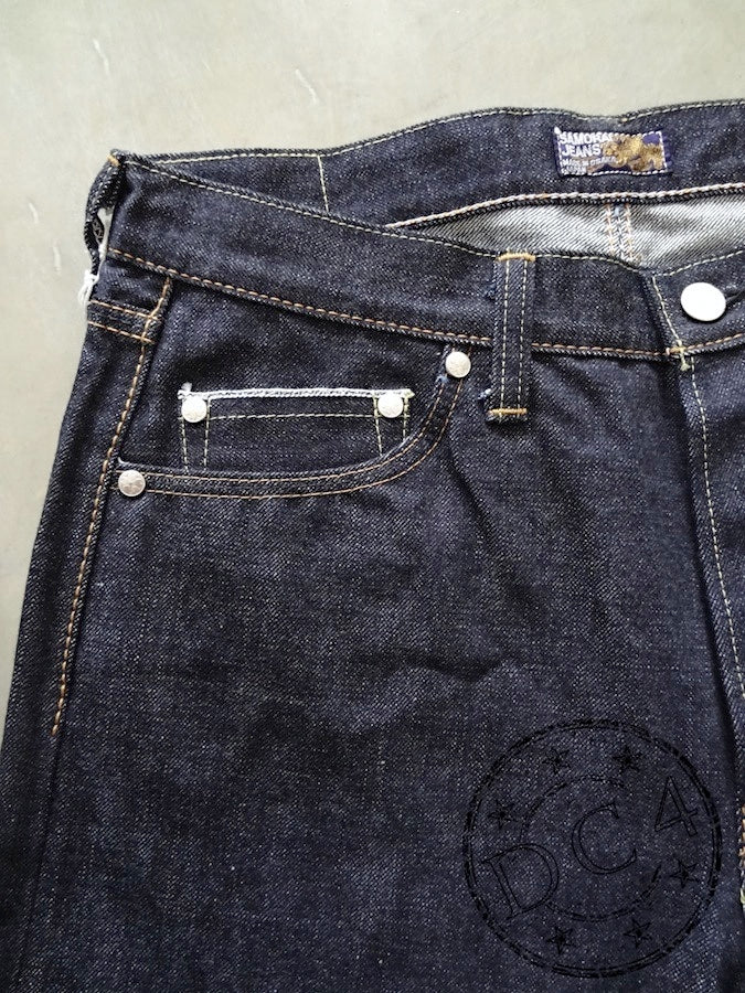 S004JP - 倭 YAMATO MODEL - 15oz "DAMASHII" Selvedge Denim - Indigo - Slim Tapered