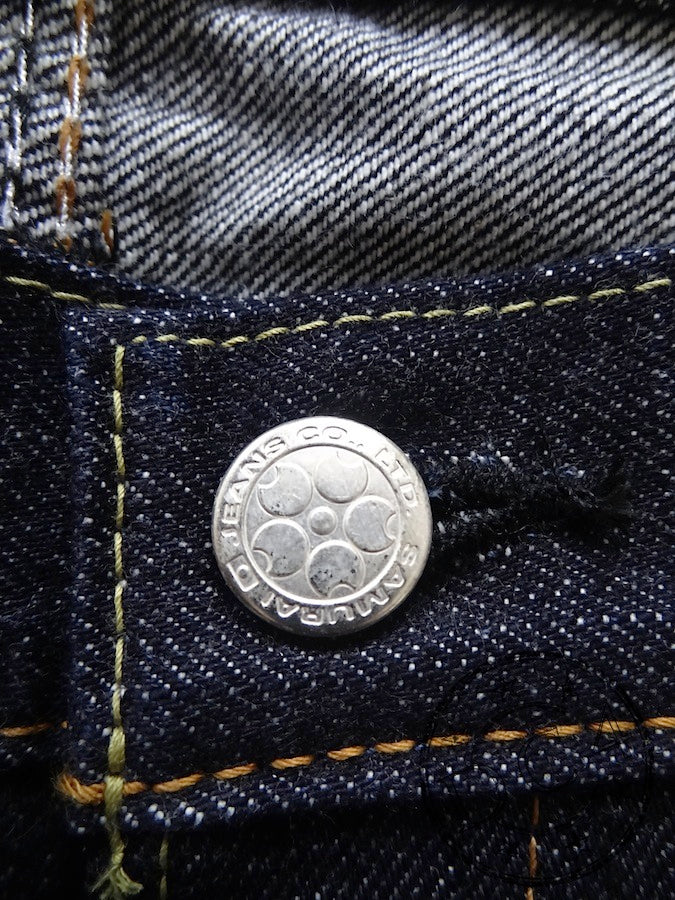 S004JP - 倭 YAMATO MODEL - 15oz "DAMASHII" Selvedge Denim - Indigo - Slim Tapered