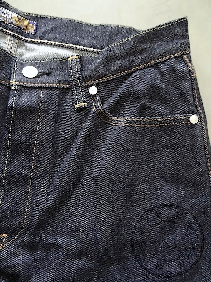 S004JP - 倭 YAMATO MODEL - 15oz "DAMASHII" Selvedge Denim - Indigo - Slim Tapered