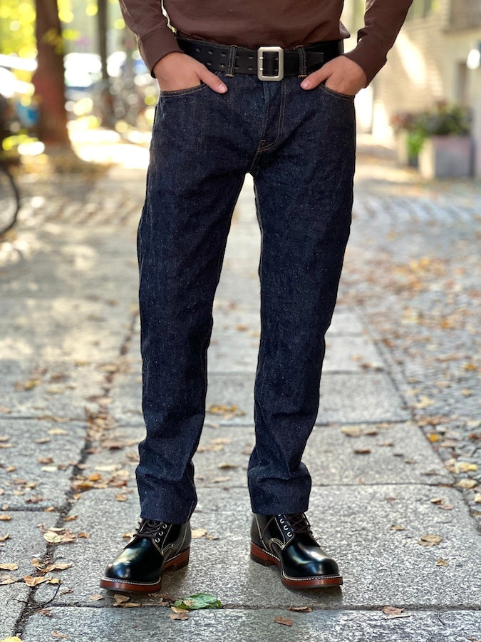 S0255XX - “USHIWAKA" MODEL - 15oz OTOKOGI Selvedge Denim - Slim High Tapered