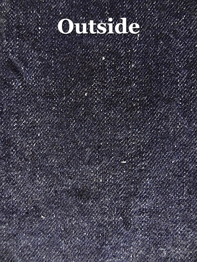 S0255XX - “USHIWAKA" MODEL - 15oz OTOKOGI Selvedge Denim - Slim High Tapered