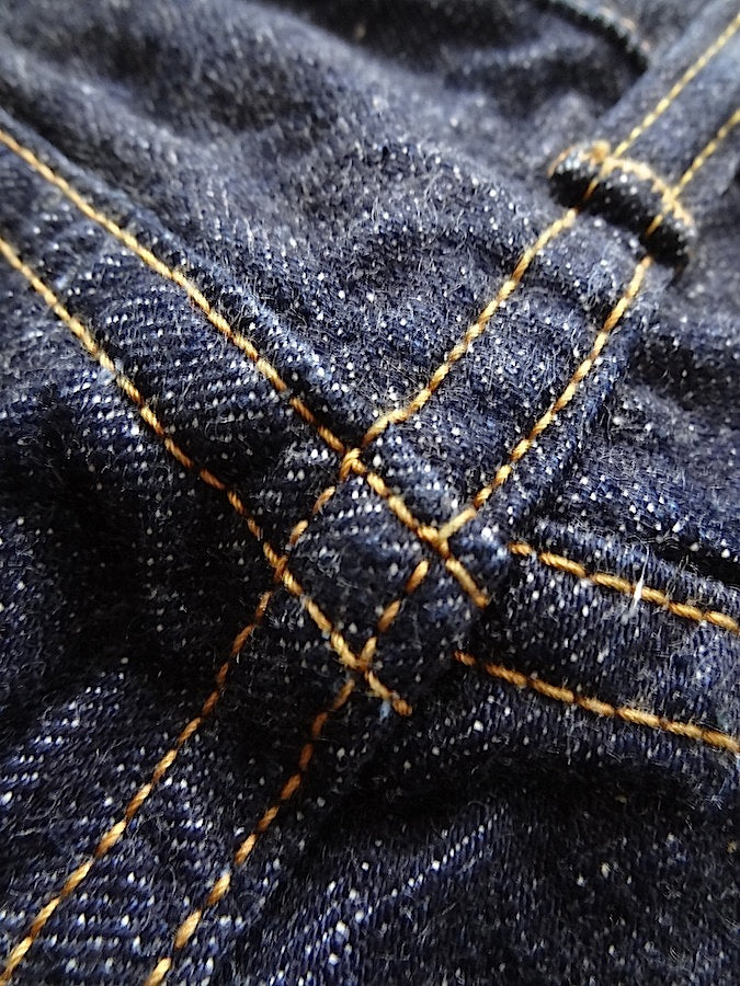 S0255XX - “USHIWAKA" MODEL - 15oz OTOKOGI Selvedge Denim - Slim High Tapered