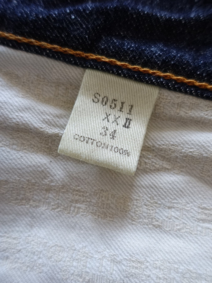 S0511XXII - 15oz - OTOKOGI Denim - American Texas Cotton - Indigo - Slim Tapered -