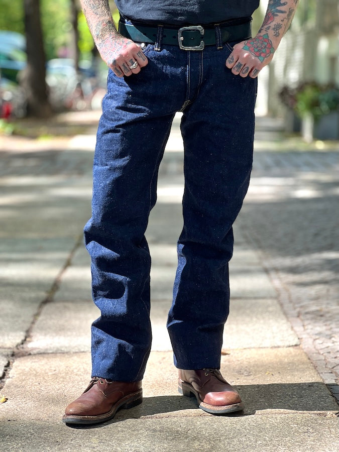 S500AX-SAKURA - 18oz "AI+ SAKURA" Selvedge Denim - Regular Straight