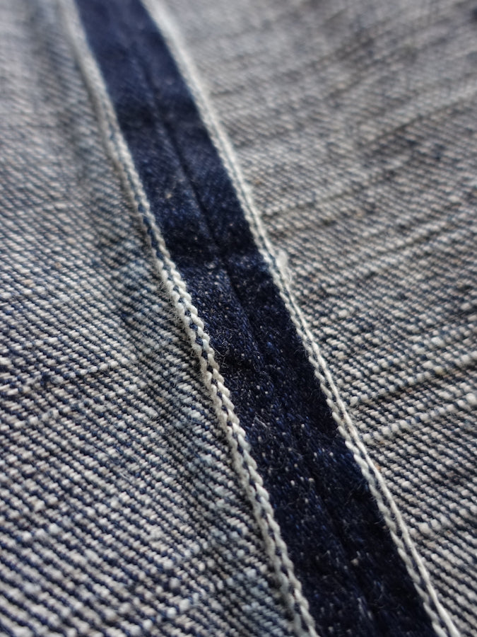 S511AX  "AI PLUS" 18oz Selvedge Denim - Natural Indigo & Indigo Mix - Slim Tapered