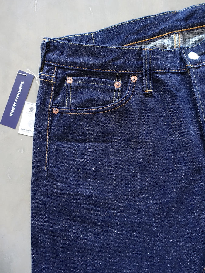 S511AX  "AI PLUS" 18oz Selvedge Denim - Natural Indigo & Indigo Mix - Slim Tapered