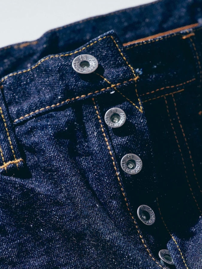 S713VXII - 17oz BUSHIDO Selvedge Denim - ZERO Series  - Indigo Dyed - Tight Tapered