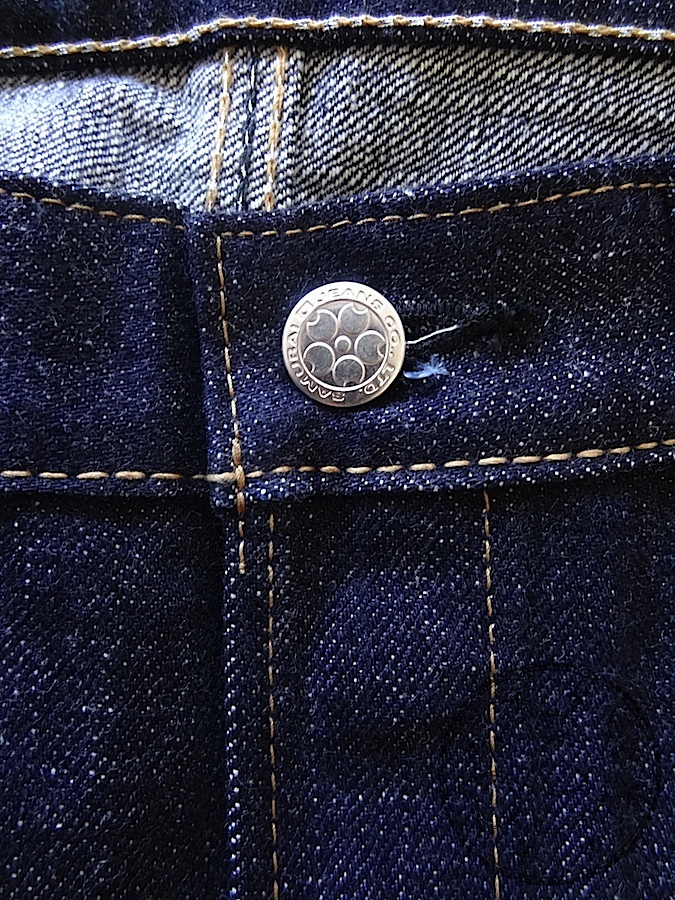 S003JP - 15oz Selvedge Denim - "YAMATO"  Model - Slim Straight
