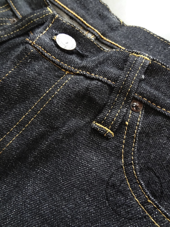 Skull Jeans - 5010XX - Black - 14.5oz - Slim Fit