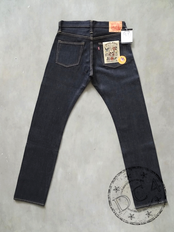 Skull Jeans - 5010XX - Black - 14.5oz - Slim Fit