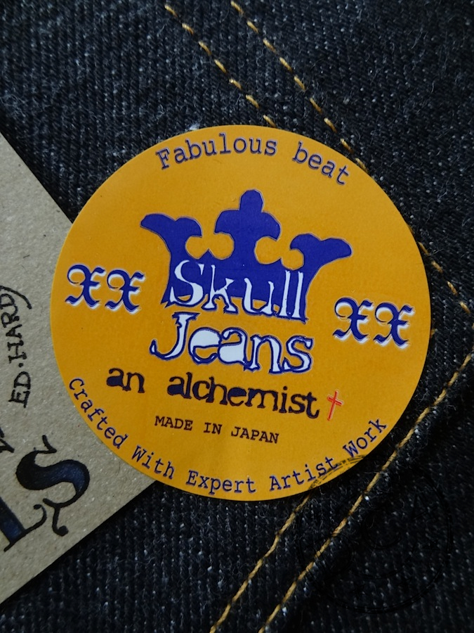 Skull Jeans - 5010XX - Black - 14.5oz - Slim Fit