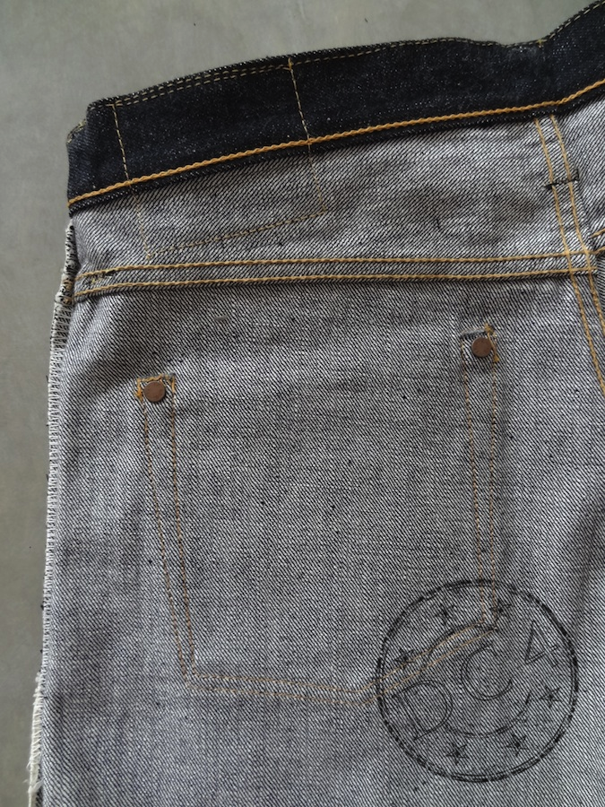 Skull Jeans - 5010XX - Black - 14.5oz - Slim Fit