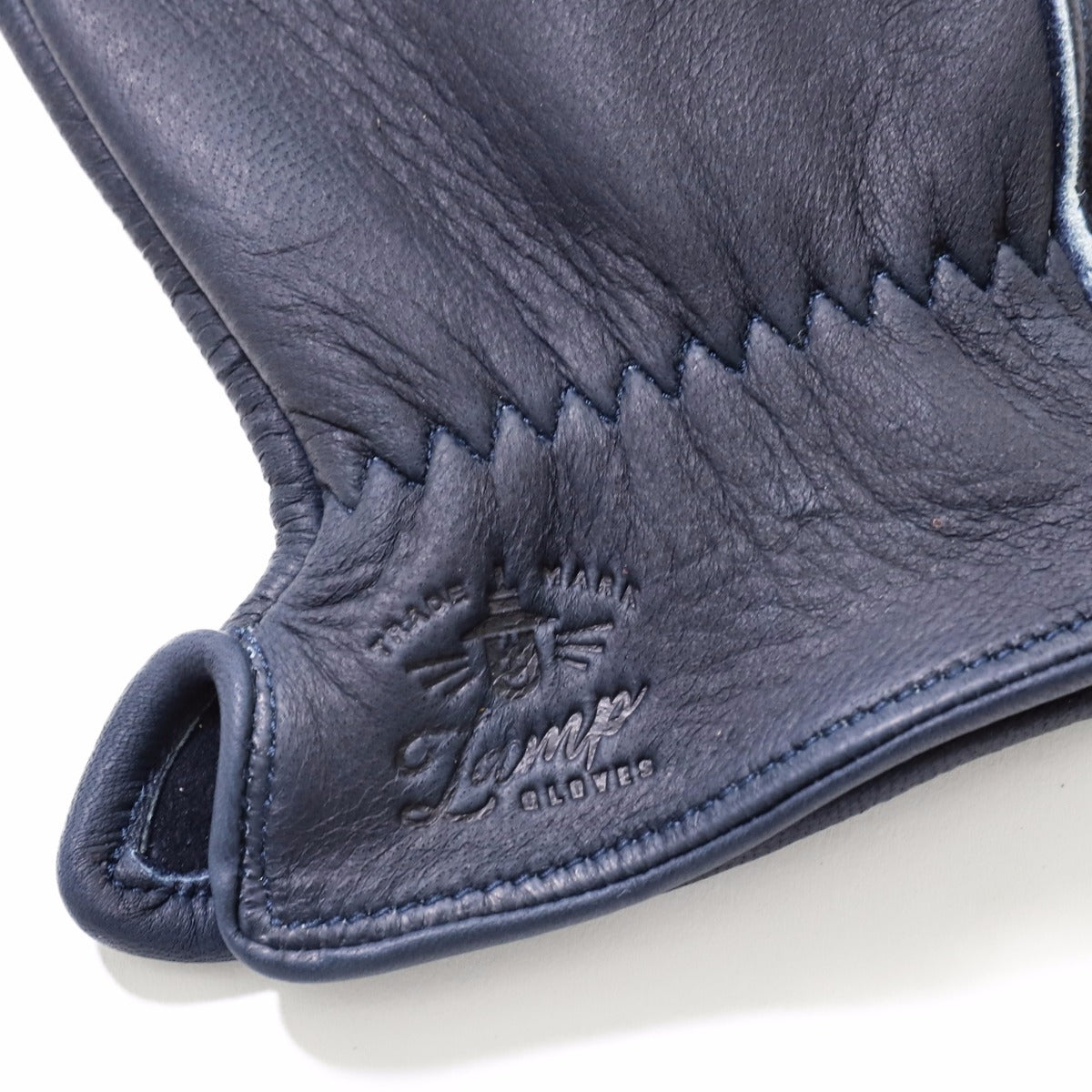 Lamp Gloves - Deerskin Leather - Utility Glove Standard – NAVY