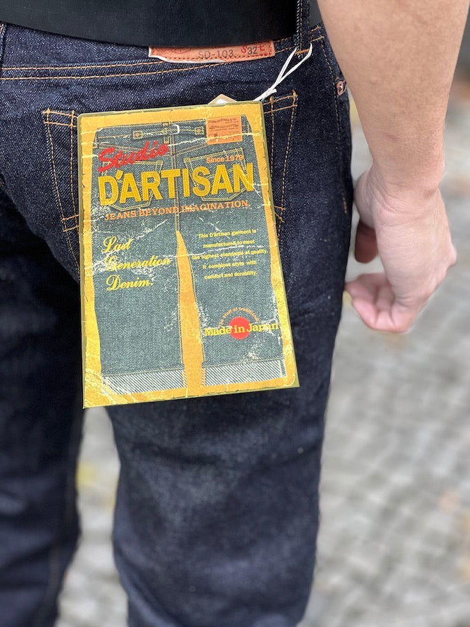 Studio D'Artisan - SD-103 - 15oz SDA Selvedge Denim - Right Hand Twill - Regular Straight
