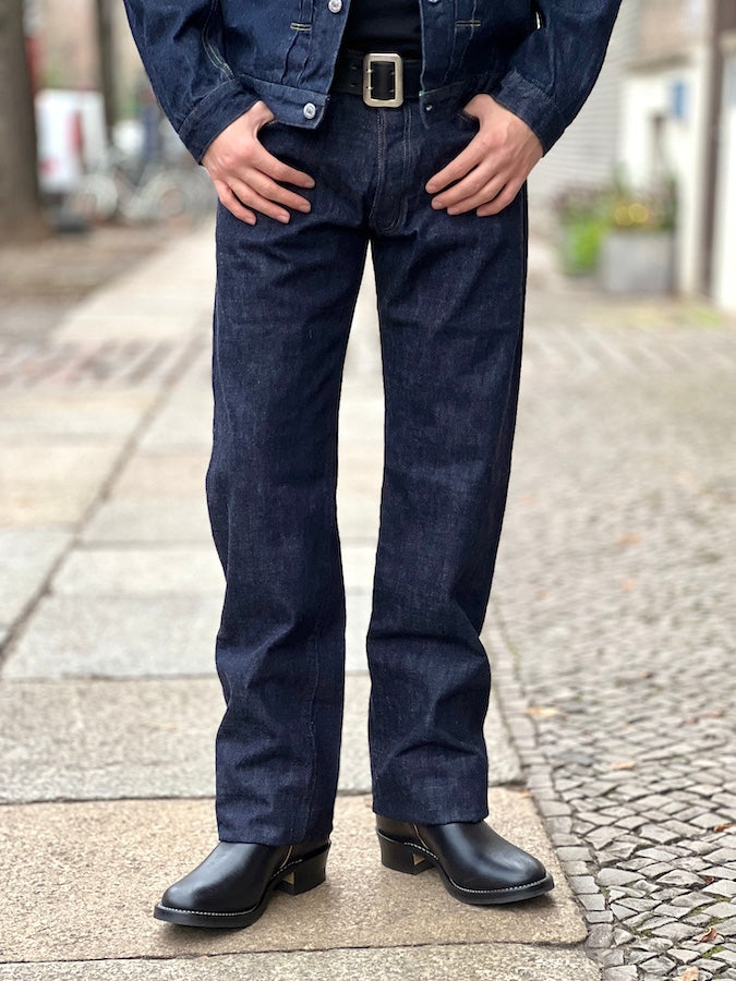 TCB - 50's JEANS - 13.5oz Selvedge Denim - 100% Zimbabwe Cotton - Regular Straight