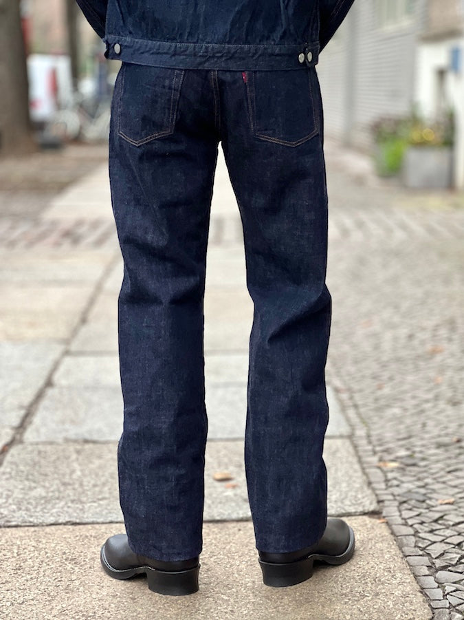 TCB - 50's JEANS - 13.5oz Selvedge Denim - 100% Zimbabwe Cotton - Regular Straight
