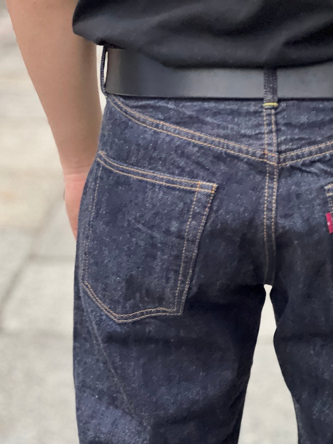 TCB - 50's JEANS - 13.5oz Selvedge Denim - 100% Zimbabwe Cotton - Regular Straight