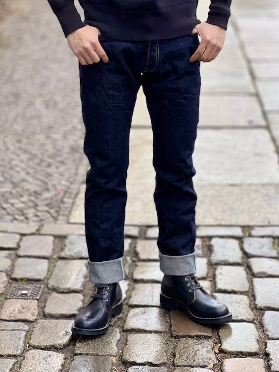 THE FLAT HEAD - 3002 - Tight Tapered - 14.5oz Selvedge Denim - U.S. Texas Cotton