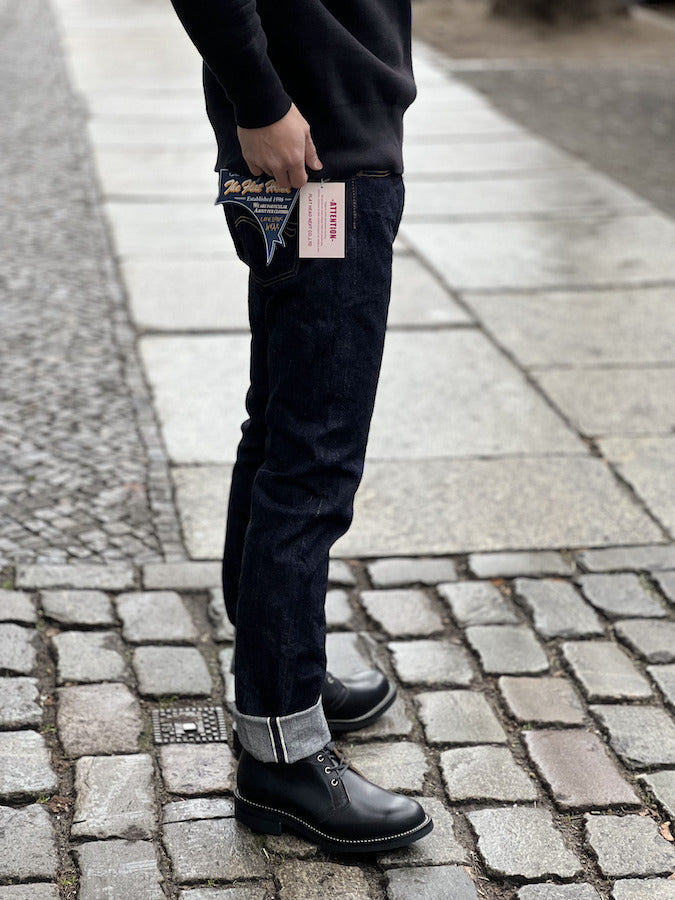 THE FLAT HEAD - 3002 - Tight Tapered - 14.5oz Selvedge Denim - U.S. Texas Cotton