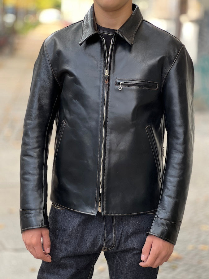 FN-LJ-HS005 - Horsehide - Shinki Hikaku Co. Leather - Single Rider's J