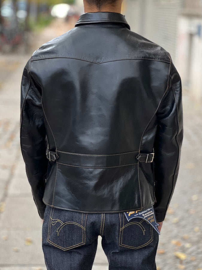 FN-LJ-HS005 - Horsehide - Shinki Hikaku Co. Leather - Single Rider's J