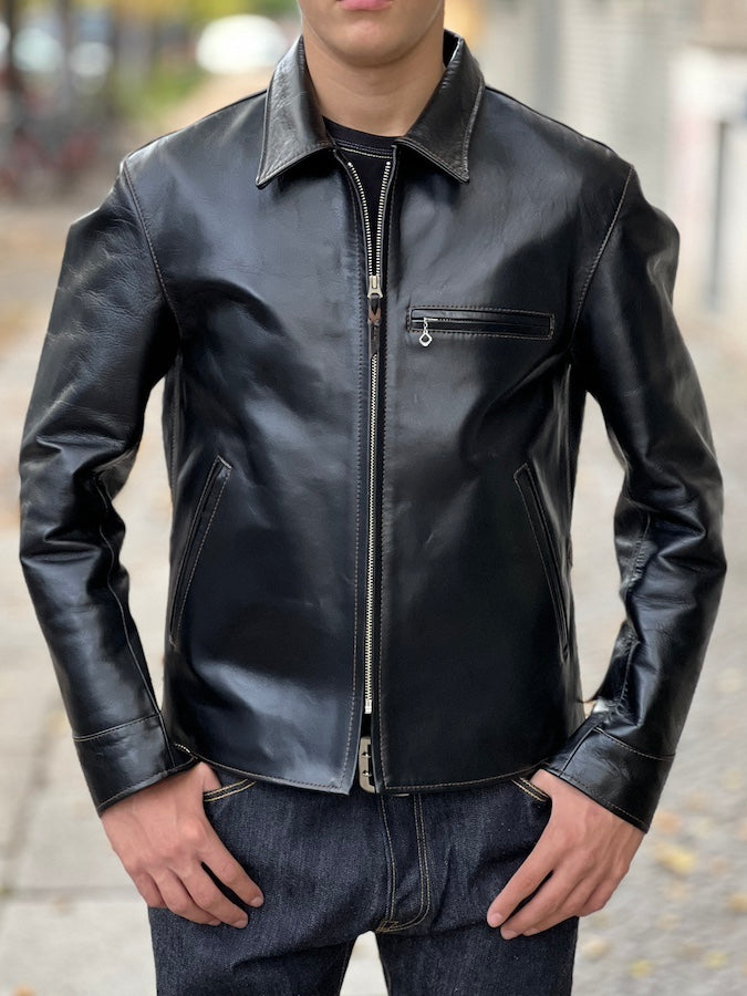 FN-LJ-HS005 - Horsehide - Shinki Hikaku Co. Leather - Single Rider's J