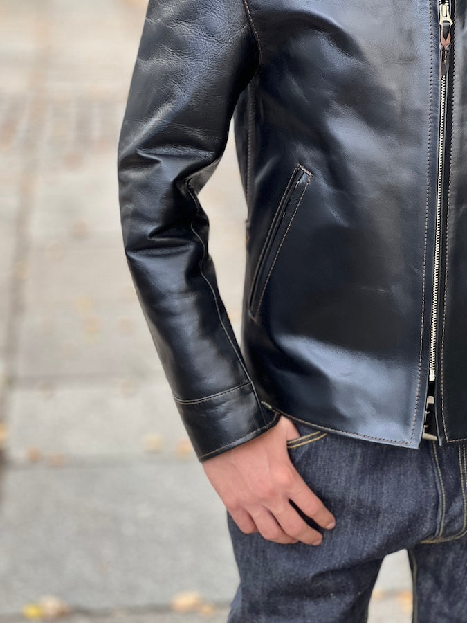 FN-LJ-HS005 - Horsehide - Shinki Hikaku Co. Leather - Single Rider's J