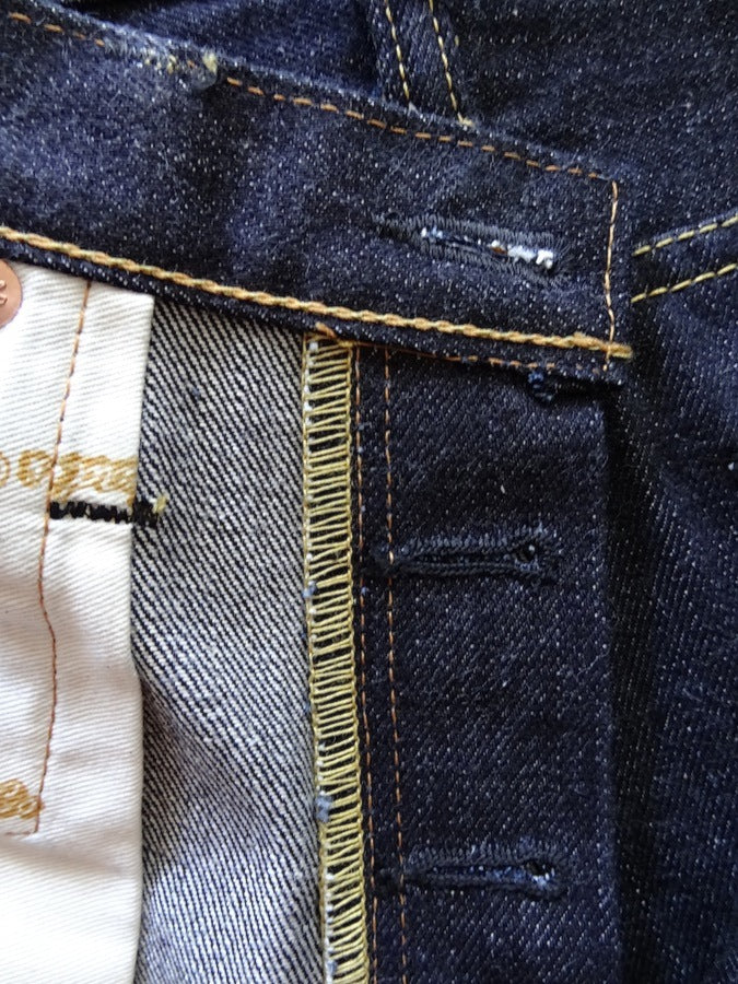 THE FLAT HEAD - 3002 - Tight Tapered - 14.5oz Selvedge Denim - U.S. Texas Cotton