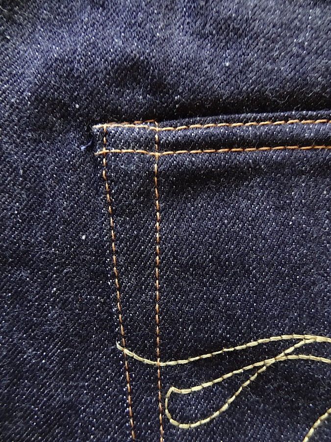 THE FLAT HEAD - 3002 - Tight Tapered - 14.5oz Selvedge Denim - U.S. Texas Cotton