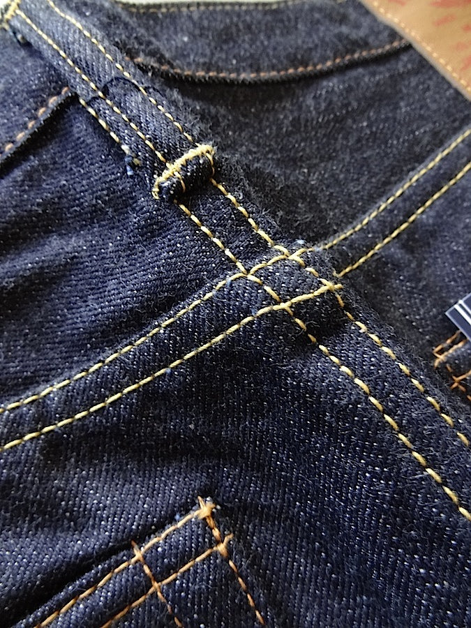 THE FLAT HEAD - 3002 - Tight Tapered - 14.5oz Selvedge Denim - U.S. Texas Cotton