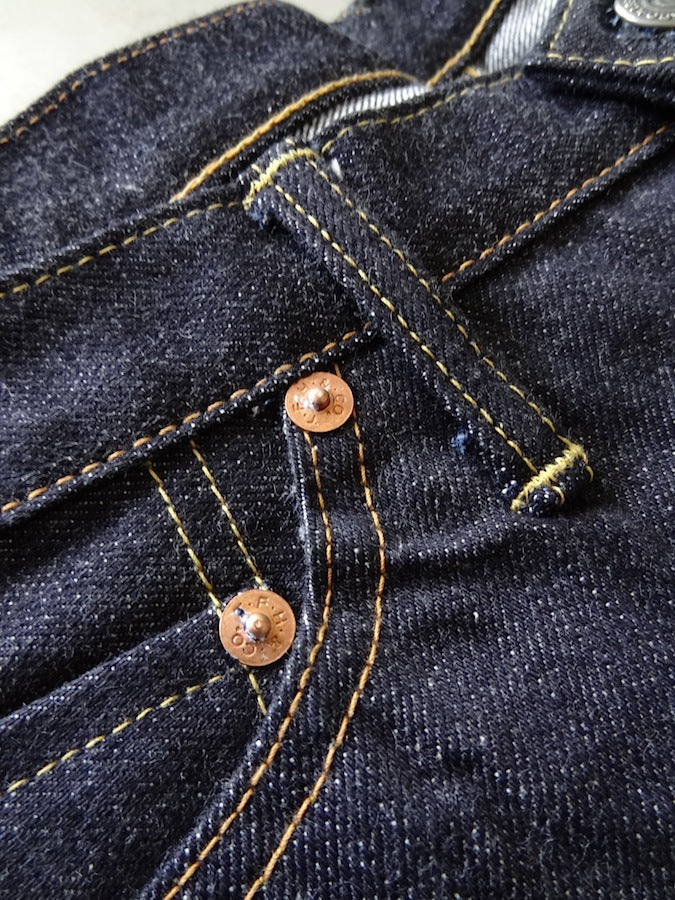 THE FLAT HEAD - 3002 - Tight Tapered - 14.5oz Selvedge Denim - U.S. Texas Cotton