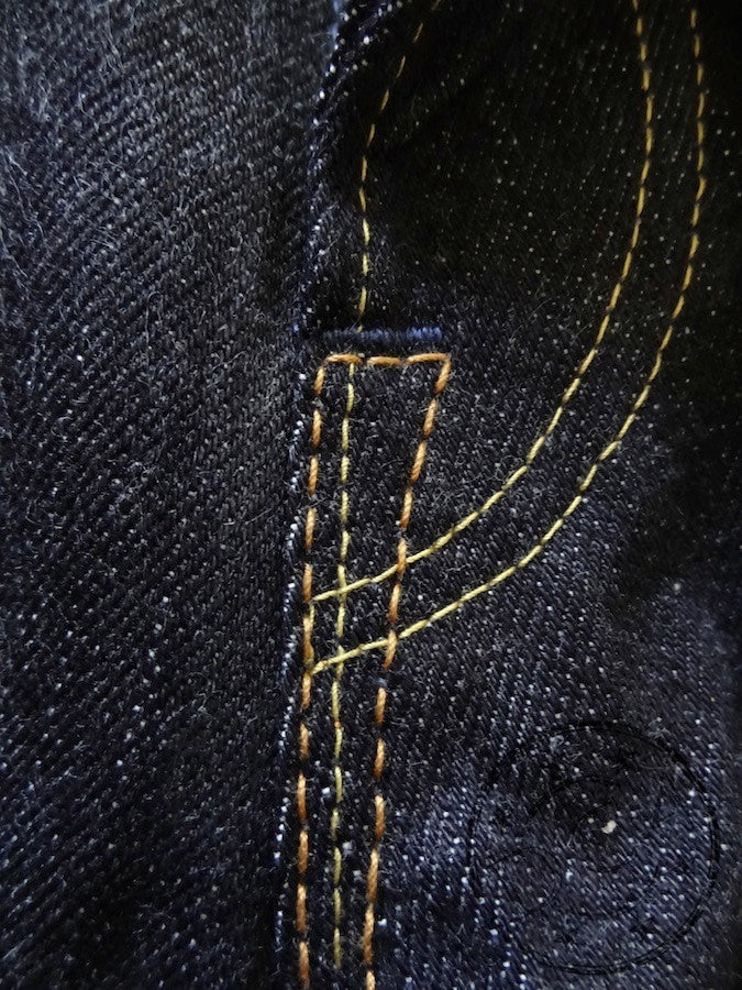 THE FLAT HEAD - 3005 - Straight Cut - 14.5oz Selvedge Denim - U.S. Texas Cotton