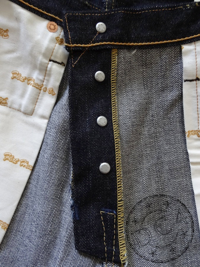 THE FLAT HEAD - 3005 - Straight Cut - 14.5oz Selvedge Denim - U.S. Texas Cotton