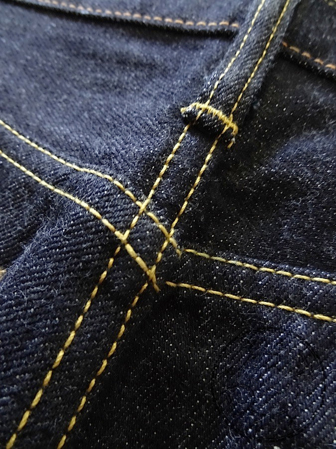 THE FLAT HEAD - 3005 - Straight Cut - 14.5oz Selvedge Denim - U.S. Texas Cotton