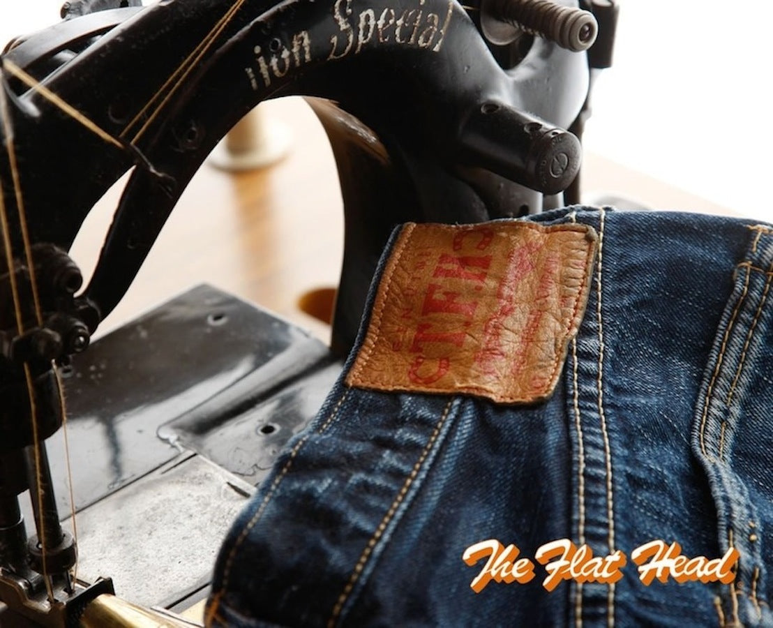 THE FLAT HEAD - 3005 - Straight Cut - 14.5oz Selvedge Denim - U.S. Texas Cotton