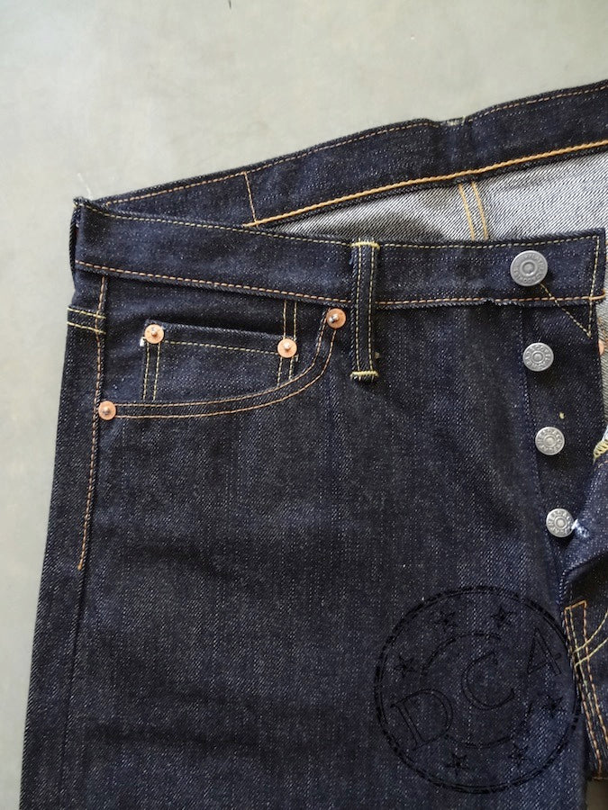 THE FLAT HEAD - 3005 - Straight Cut - 14.5oz Selvedge Denim - U.S. Texas Cotton