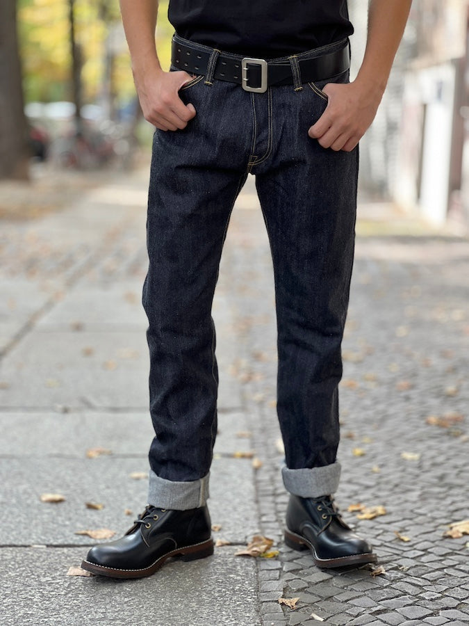 THE FLAT HEAD - D306 - Slim Tapered Straight - 14.5oz Selvedge Denim - U.S. Texas Cotton