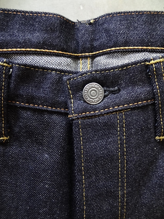 THE FLAT HEAD - D306 - Slim Tapered Straight - 14.5oz Selvedge Denim - U.S. Texas Cotton