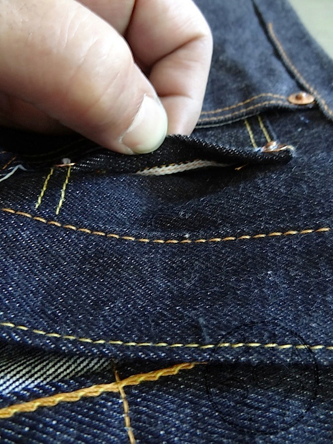 THE FLAT HEAD - D306 - Slim Tapered Straight - 14.5oz Selvedge Denim - U.S. Texas Cotton